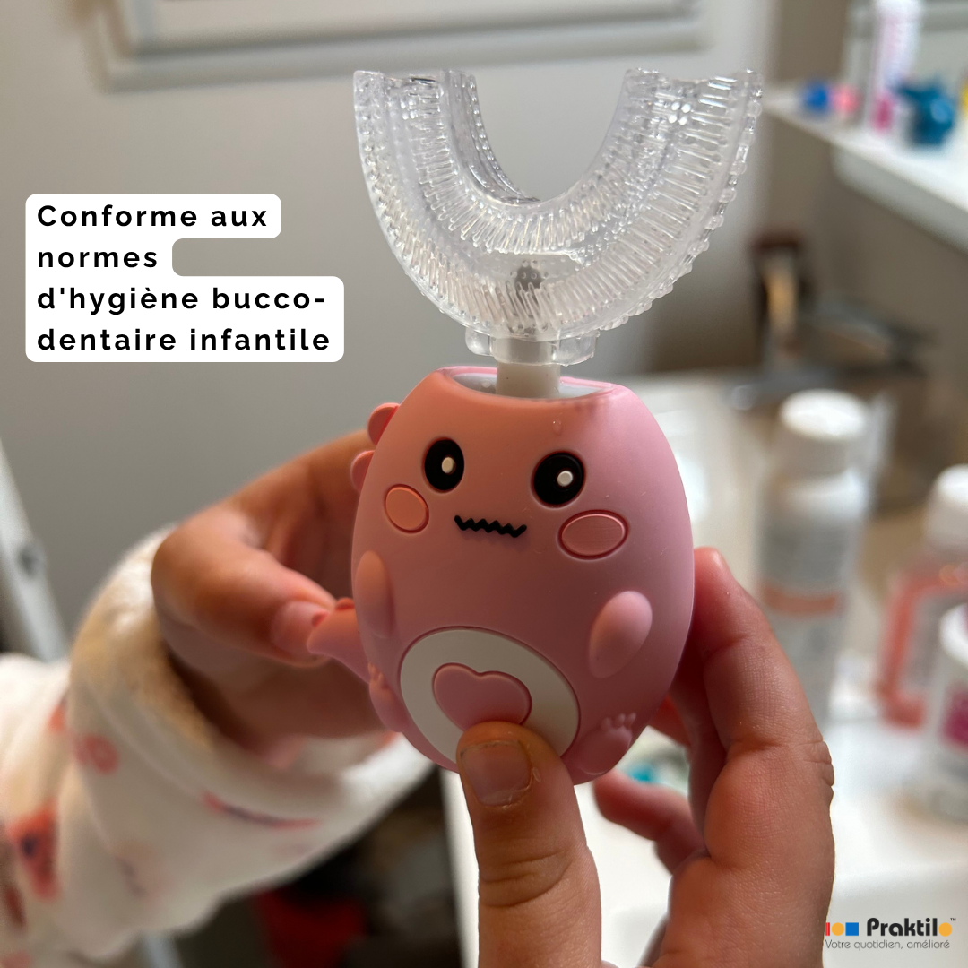 Brosse à Dents Électrique 360° : La Révolution 2-12 ans