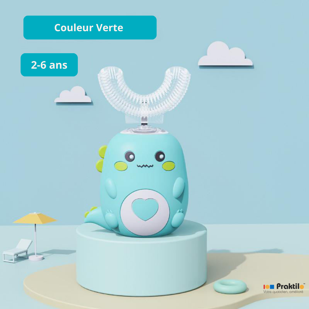 Brosse à Dents Électrique 360° : La Révolution 2-12 ans