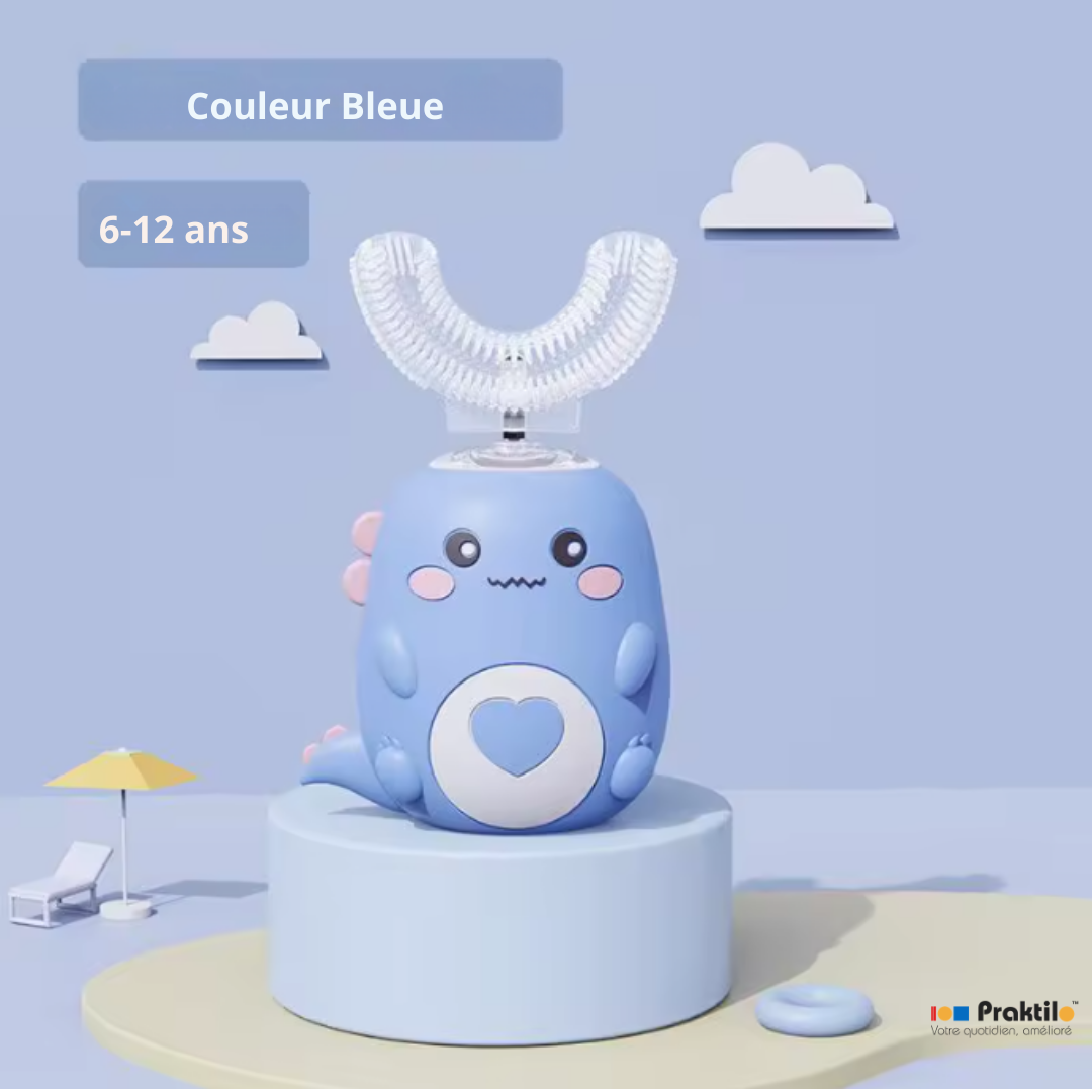 Brosse à Dents Électrique 360° : La Révolution 2-12 ans