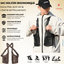 Sac Holster Ergonomique Praktilo™ – Extra-Plat, Anti-Vol & Liberté de Mouvement